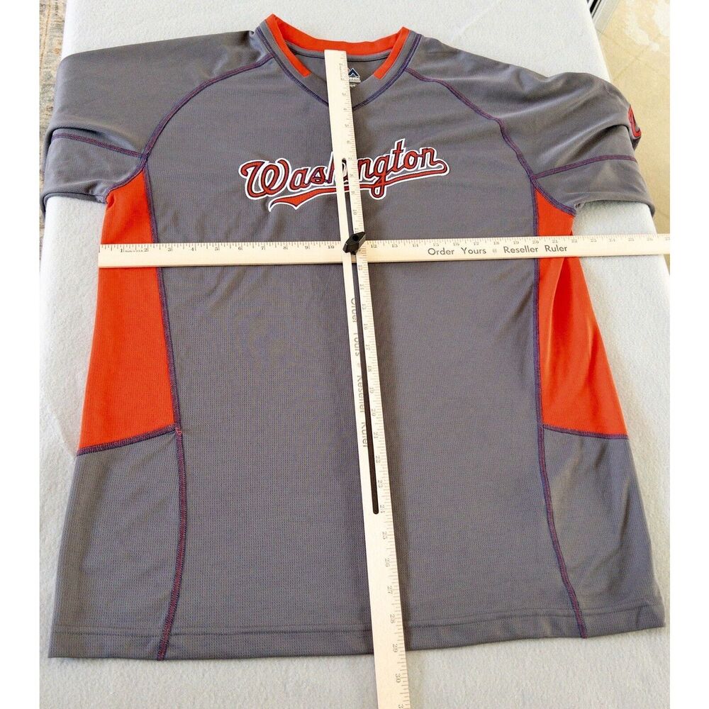 Majestic Stitched Washington National Jersey Mens Size Large - Picture 4 of 8